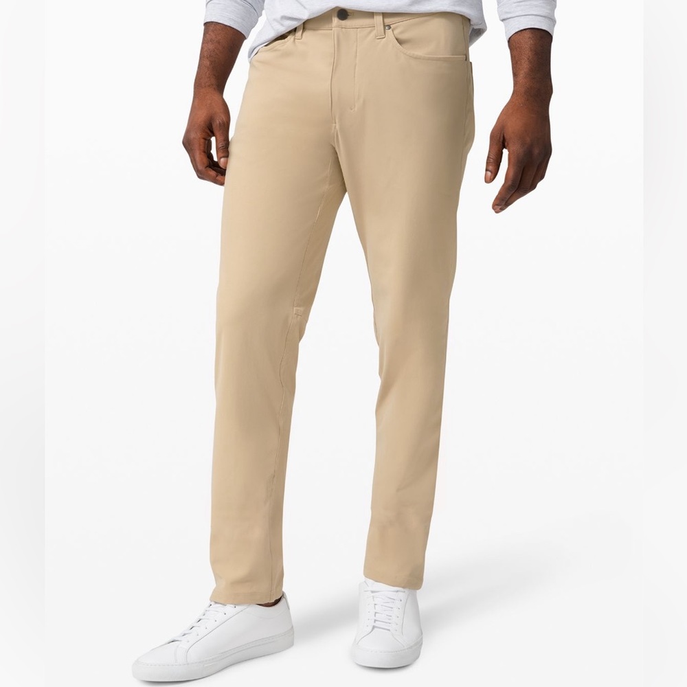 lululemon ABC Classic-Fit Pant 30” Warpstreme - Khaki